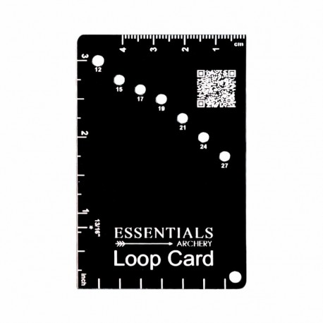 Narzędzie Essentials Archery Loop Card