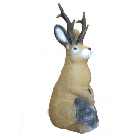 Cel łuczniczy 3D Biały Jackalop